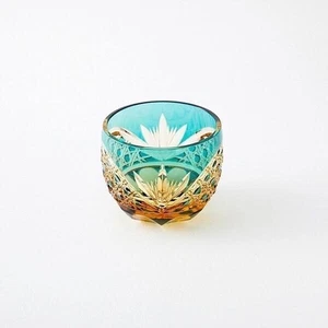 Edo Kiriko Popular Item No.1 Kristallglas Gui-dou JAPAN Hand Made - Bild 1 von 4