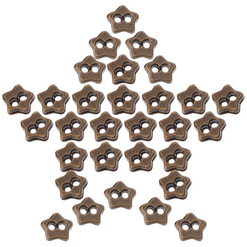 VETEMENTS 100 Pcs Mini Rag Doll Coat Boutons Coudre Des Décoratifs Pour L'artisanat