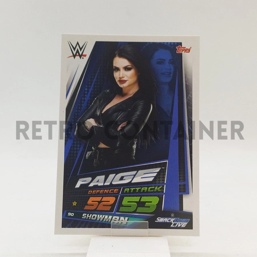 TOPPS WWE Slam Attax Universe 2019 Wrestling Card - 90 Paige - Image 1 of 1