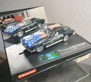 Carrera Evolution Chevrolet Corvette Sting Ray S S4Ever Slotcar getestet/funktionstüchtig - Bild 1 von 14
