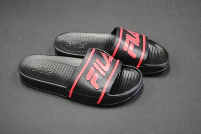 [3SM00021-023] SANDALIA NUEVA NIÑO FILA ELEGANTE SLIDE ST NEGRA F ROJA F ROJA FKS1 Foto 1 de 4