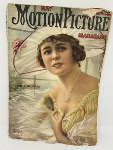 Vintage May, 1917 Motion Picture Magazine Movie Stars Vol. 13 No. 4 - Picture 1 of 18