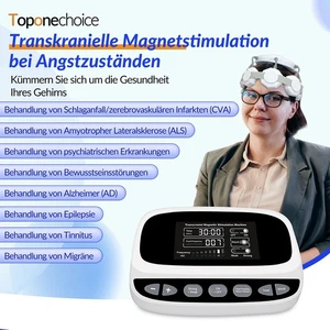 rTMS Dispositivo di Stimolazione Magnetica Transcranica Terapia Depressione Ansia Emicrania - Foto 1 di 17