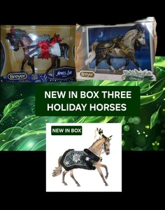 Lote Caballo Breyer Snowbird Highlander Apres SKI Vacaciones de Navidad  - Imagen 1 de 3