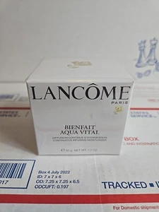 LANCOME Bienfait Aqua Vital Continuous Infusing Moisturizer 1.7 fl oz/ 50ml NEW - Picture 1 of 15