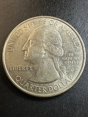 2020 D American Samoa Quarter Reverse Error- Extra Fur On The Mother Bat Rare - Image 1 of 4