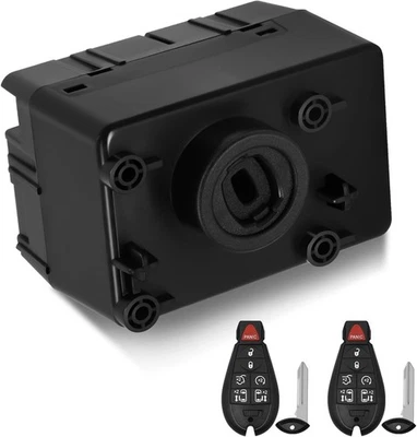 2011-2014 Wireless Ignition Module w/ Remote Key For Jeep Dodge Chrysler Ram - Image 1 of 4