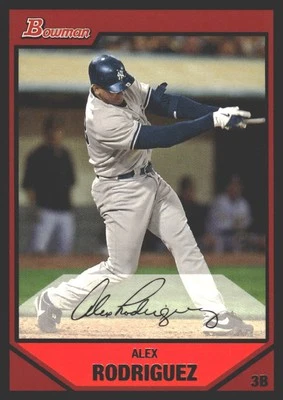 Alex Rodriguez #200 2007 Bowman New York Yankees - Image 1 of 2