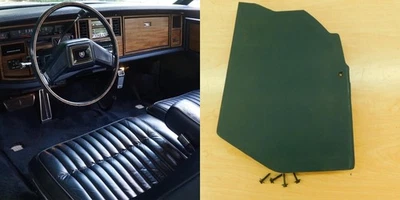 RH DASH END PANEL - DARK BLUE - 1620642 1980-1985 CADILLAC ELDORADO 85CE1-1W8 - Image 1 of 4