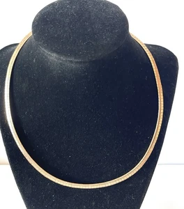 Steeltime Rose Color Necklace 18” Stainless W/lobster Closure - Picture 1 of 5