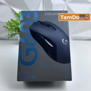Logitech G603 LIGHTSPEED Wireless Gaming Mouse, HERO Sensor, Black - Picture 1 of 12