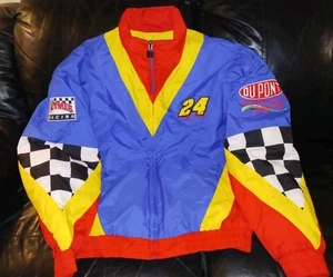Nascar #24 Jeff Gordon Men's  Coat Hendrick Motorsports Dupont Nutmeg Large - Picture 1 of 7