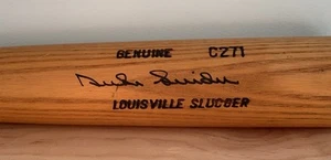 Duke Snider Signed Louisville Slugger Genuine C271 Baseball Bat Auto - JSA COA - Picture 1 of 4