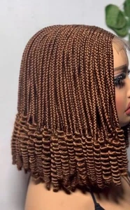 Beautiful Braided Wig Closure Braided Wig - Picture 1 of 2
