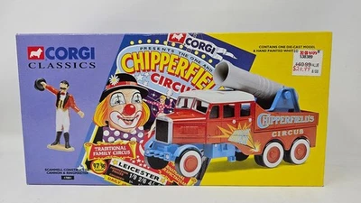 Corgi Chipperfield’s Circus Scammell Constructor Human Cannon & Ringmaster 17801 - Image 1 of 4