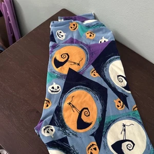 Lularoe Nightmare Before Christmas Leggings Women's One Size Stretch Pants EUC - Picture 1 of 4