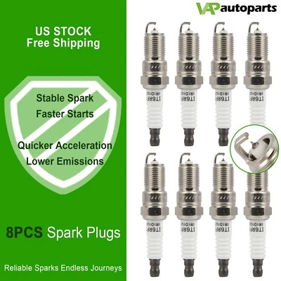 8x Iridium & Platinum Spark Plugs For 1996-2011 Ford Crown Victoria 4.6L V8 - Image 1 of 4