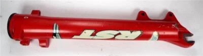 RST HIGH 5 FIVE - L/H - FORK LEG LOWERS SLIDER - DISC & RIM BRAKES - RED ALLOY - Image 1 of 4