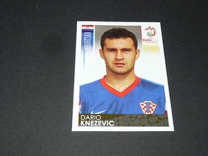 #187 DARIO KNEZEVIC HRVATSKA CROATIE PANINI UEFA EURO 2008 FOOTBALL