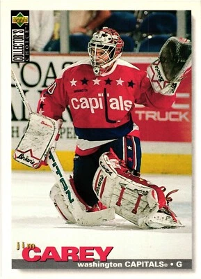 1995-96 Upper Deck Collectors Choice JIM CAREY #30 Washington Capitals - Image 1 of 2
