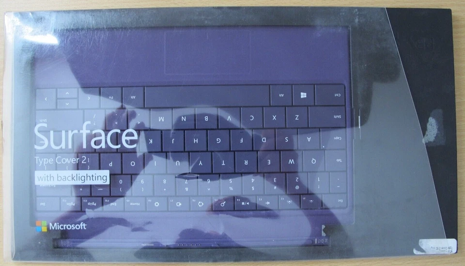 Microsoft Surface Pro 2 Smart Keyboard Case Purple N7W-00003 Model 1561 Unused - Image 1 of 3