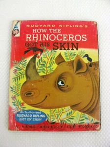 Rand McNally Elf How the Nashorn Got His Skin Rudyard Kipling 1956 1. Aufl. - Bild 1 von 8