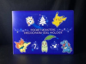 Vintage Pokemon Amada Sticker Karten Siegel Ordner Diamant & Perle - Bild 1 von 7