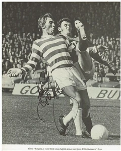 KENNY DALGLISH signed 1974 CELTIC v Rangers Magazine picture photo - Picture 1 of 1