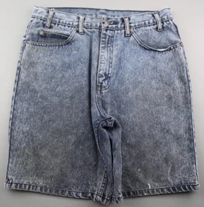 Vintage Herren Attrak Jeans Shorts 5 Pocket Medium Stone Wash Größe 34 (Msr 33x8) - Bild 1 von 9