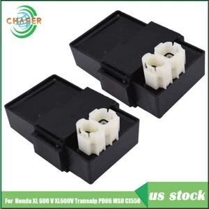 2PCS CDI Ignition box For Honda XL 600 V XL600V Transalp PD06 MS8 CI558 - Picture 1 of 9