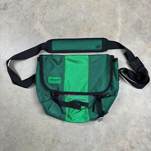 Timbuk2 Classic Messenger Bag Small 13x11 Shoulder Cross Body Green Canvas NWOT