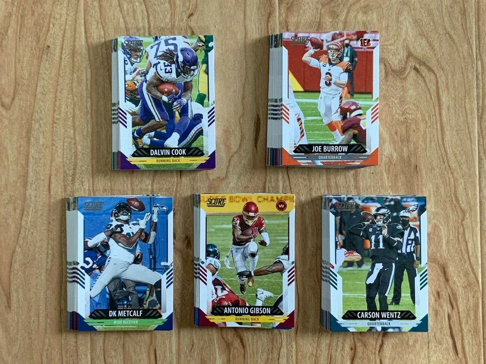 2021 Score Football - Pick Your Cards - Rookies Veterans #1-400 - Image 1 of 1