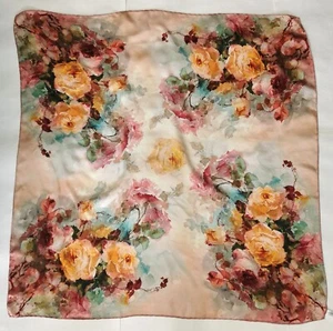 Seidentuch. Gebraucht in gutem Zustand. 100% Seide. 86cm*86cm - Bild 1 von 5