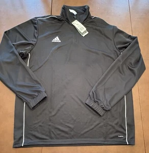 BNWT Men's Adidas AEROREADY Full Zip Training Jacket Mid Layer Lightweight XL - Picture 1 of 3