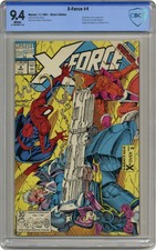 X-Force #4 CBCS 9.4 1991 21-0E6C9EE-162