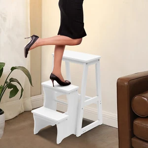 Folding Library Ladder Chair, Lightweight Portable Multifunctional Step Stool - Picture 1 of 24