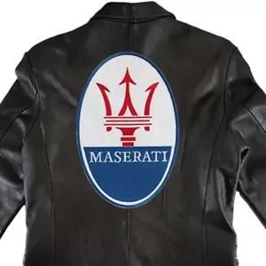 MASERATI Sedanes Coche Deportivo Italia Logo Talla 7.0"x10.8" Bordado Hierro En Parche - Imagen 1 de 12