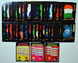 Flags Of The World Stickers/Cards, 1970 O-Pee-Chee (U-Pick - Complete Your Set) - Picture 1 of 60