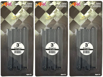 Adaptadores de pista 3pk Aurora AFX Speed-Lok to Modern TOMY Auto World Slot Car Foto 1 de 3