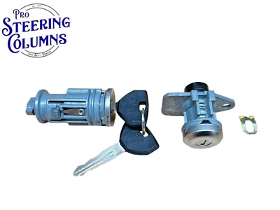 FITS 02-07 DODGE RAM 1500 IGNITION & FL DOOR LOCK CYLINDER SET MATCHED NEW OEM - Image 1 of 4