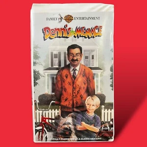 DENNIS THE MENACE (VHS, 1993, Clamshell) Walter Matthau & Mason Gamble WB Family - Imagen 1 de 2