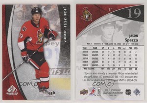 2010-11 SP Game Used Edition Silver Spectrum /10 Jason Spezza #67