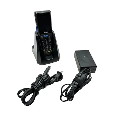 Escáner de código de barras Denso BHT-1306BWB con soporte de carga Foto 1 de 4