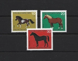 ALEMANIA, (R.F.A.). Año: 1969. Tema: PRO JUVENTUD. FAUNA. CABALLOS. - Imagen 1 de 1