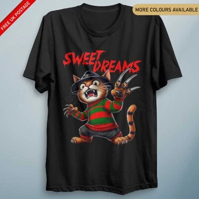 Sweet Dreams Funny T Shirt Halloween Costume Krueger Tee Kids Adult Tee Horror