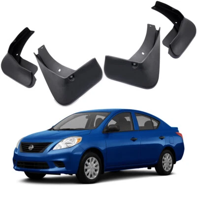 Guardabarros guardabarros guardabarros guardabarros guardabarros para Nissan Versa sedán 2012-2017 Foto 1 de 4