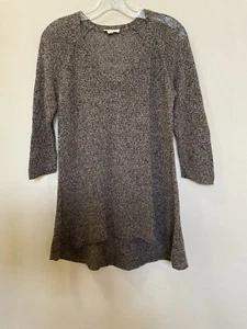 Eileen Fisher Petite Linen 3/4 Sleeve V Neck Knit Sweater Size Medium - Picture 1 of 7