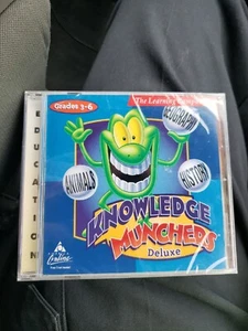The Learning Company Knowledge Munchers Deluxe (PC/Mac, 1997) Grades 3-6 NEW - Picture 1 of 5