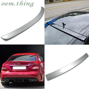 Painted Fit For Mercedes Benz C204 2D Coupe OE Rear Roof + A Trunk Spoiler C180 - Bild 1 von 1