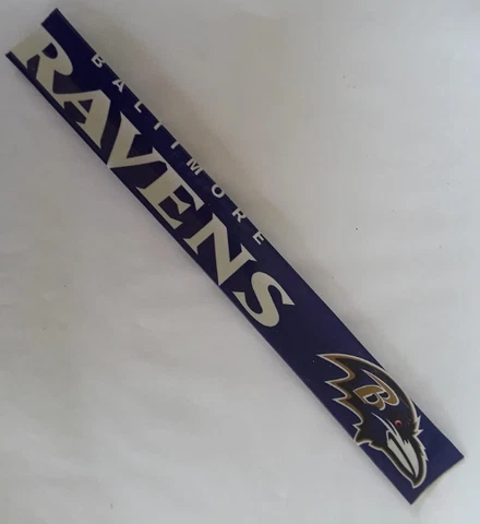 Baltimore Ravens NFL Football Slap Bracelet handmade duck duct tape Cover